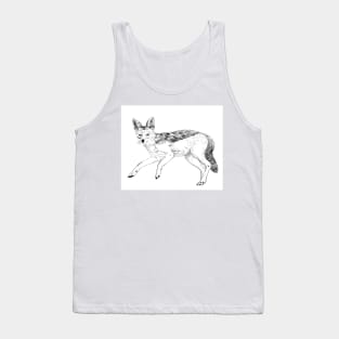 Sneacking Jackal Tank Top